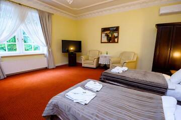 Фото номера Апартаменты Отель Hotel Dwór Sójki г. Sójki 12